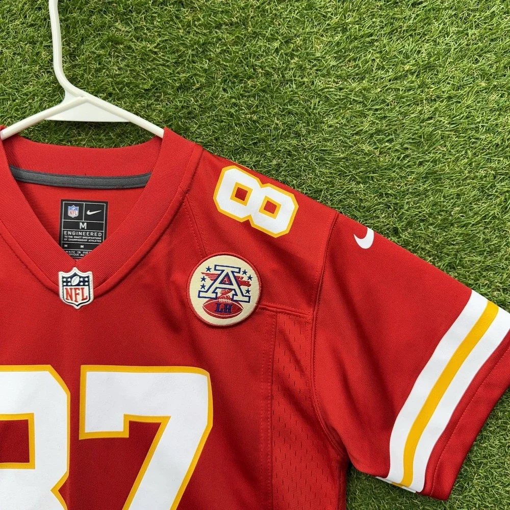 Nike Kansas City Chiefs Jersey Youth Boys Medium Travis Kelce NFL On Field #87